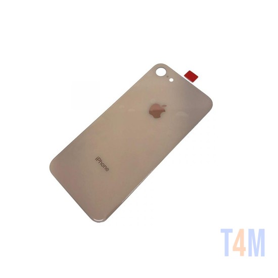 TAMPA TRASEIRA COM FLEX APPLE IPHONE 8 PLUS DOURADO